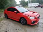 2016 SUBARU WRX PREMIUM   for sale at Copart MA - NORTH BOSTON