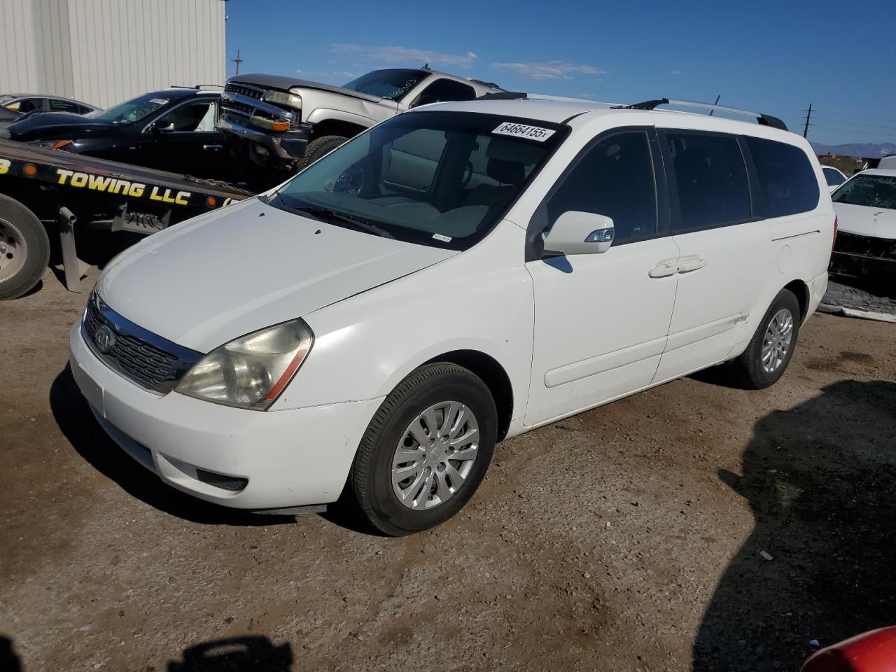 2011 Kia Sedona Lx VIN: KNDMG4C74B6403802 Lot: 64664155
