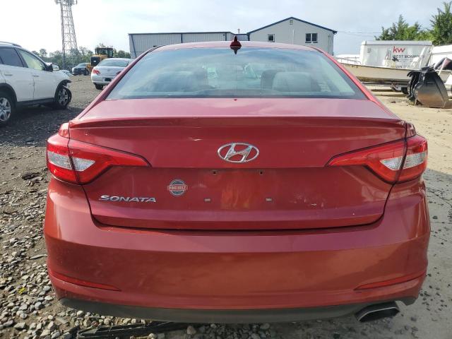  HYUNDAI SONATA 2017 Красный