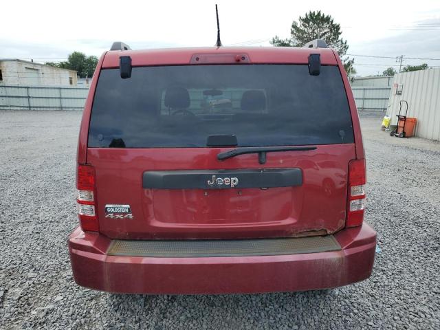  JEEP LIBERTY 2012 Czerwony