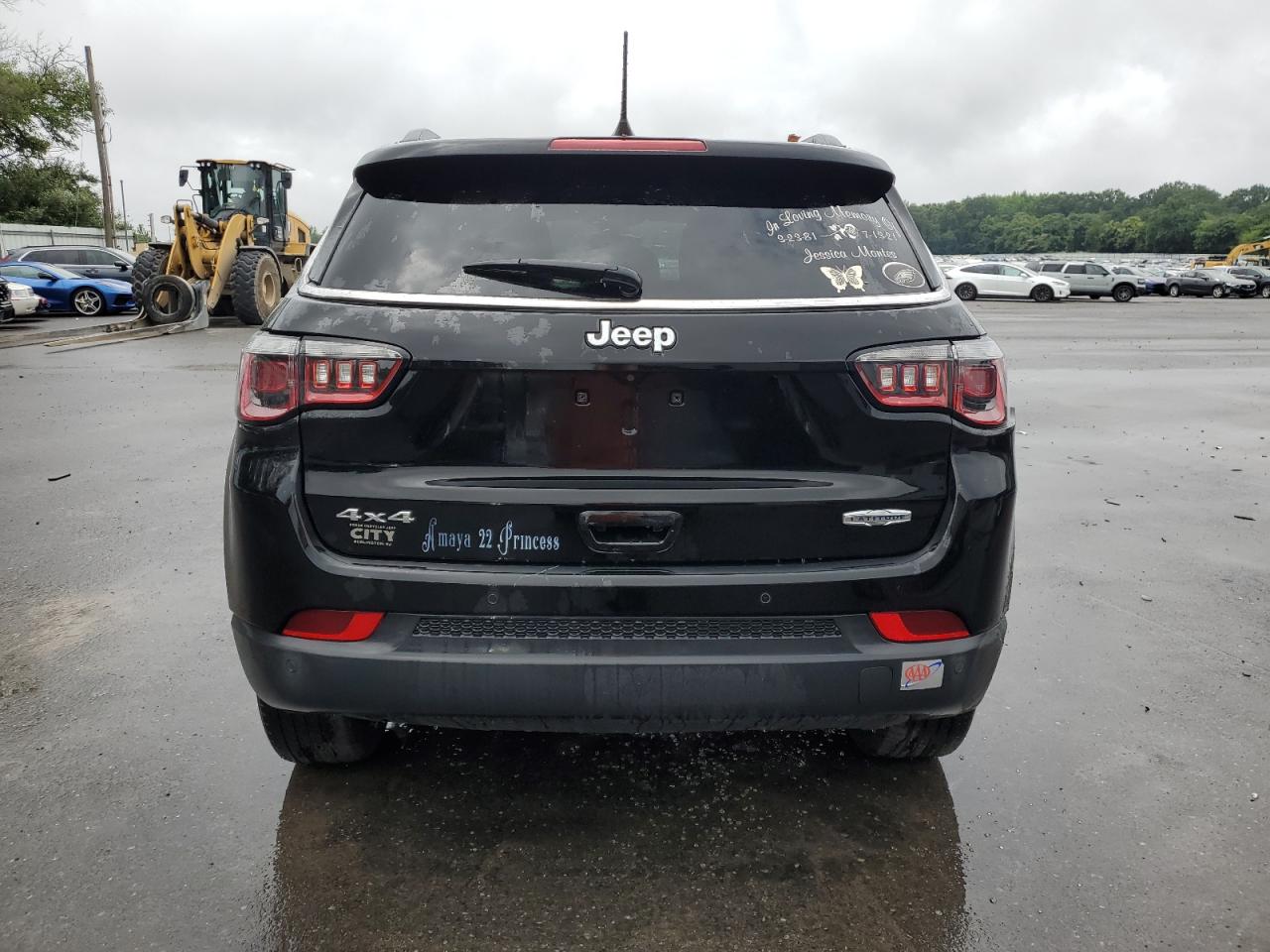 2017 Jeep Compass Latitude VIN: 3C4NJDBB4HT689645 Lot: 63768595