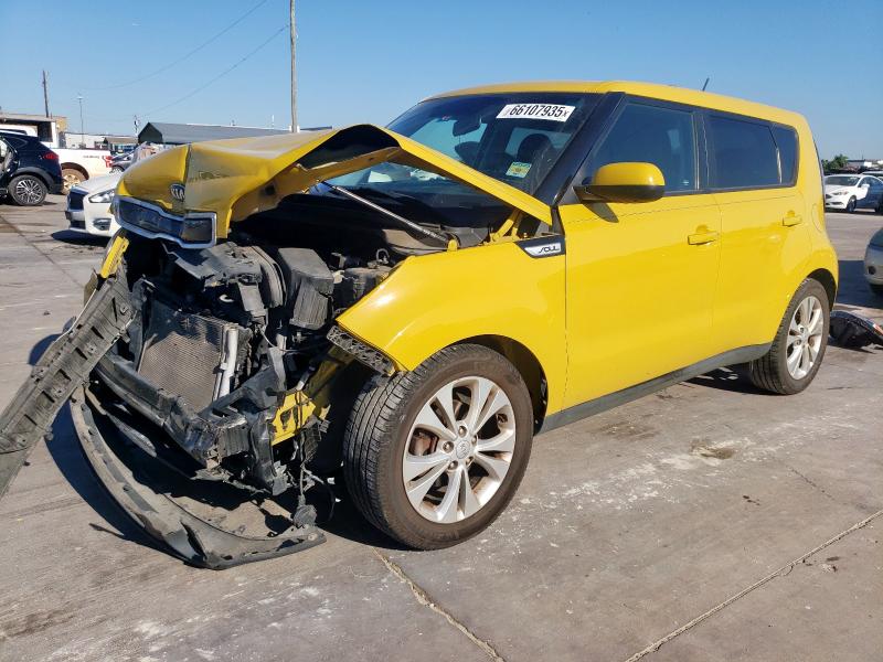  KIA SOUL 2015 Żółty