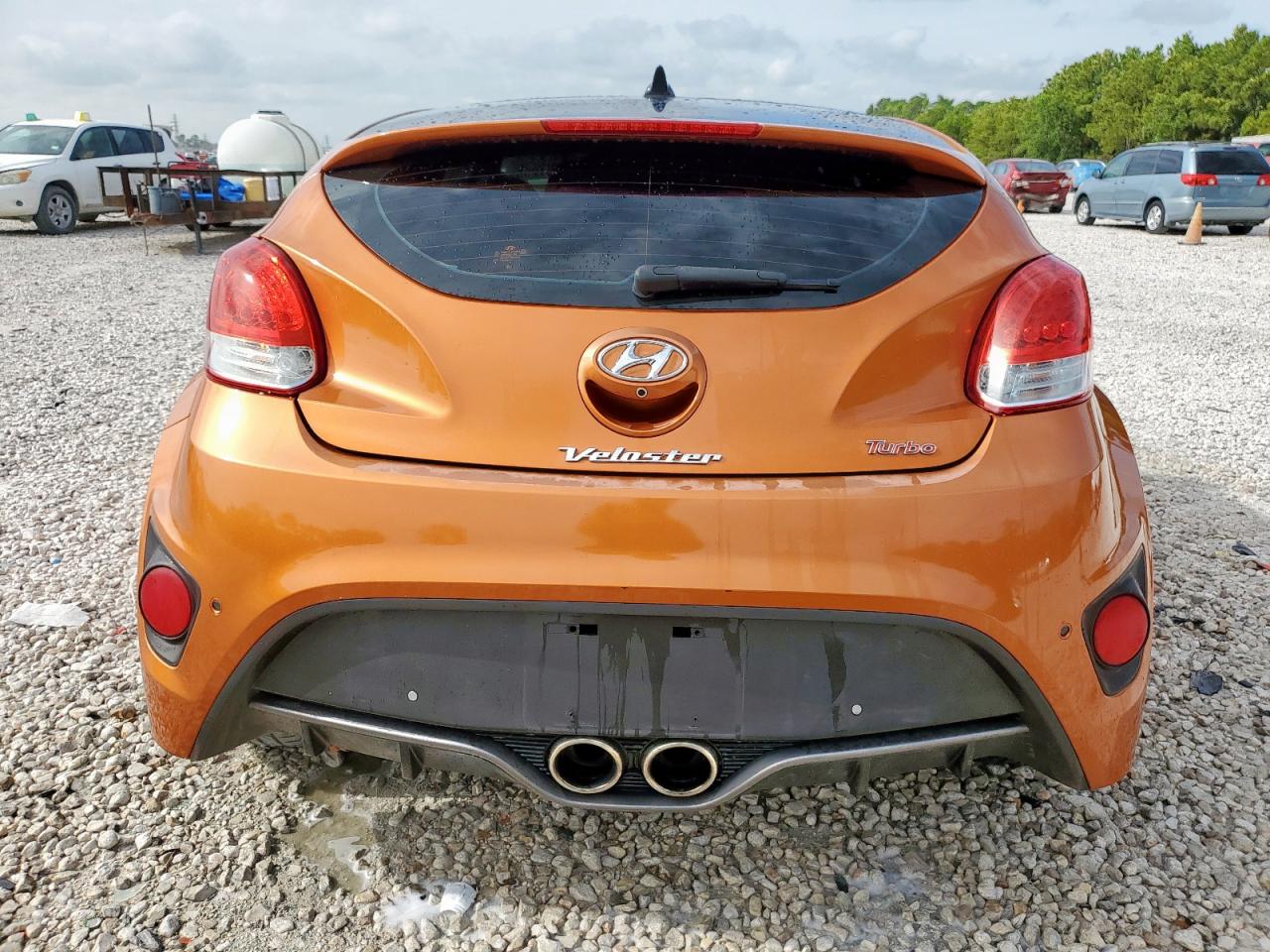 2016 Hyundai Veloster Turbo VIN: KMHTC6AE7GU295095 Lot: 65381255