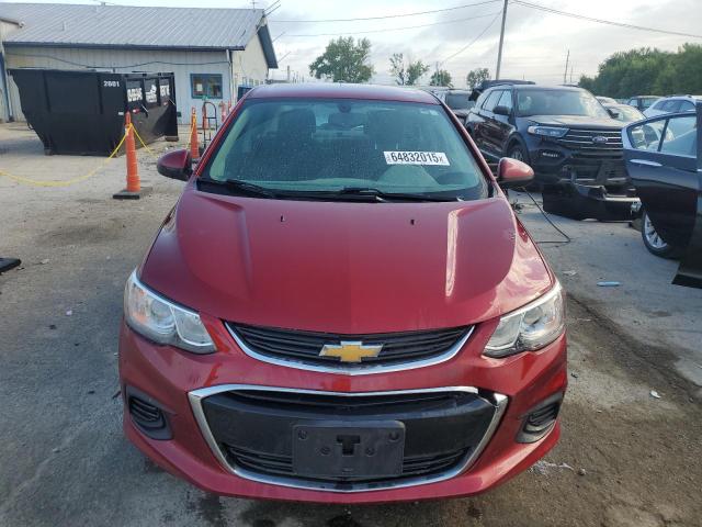  CHEVROLET SONIC 2017 Красный