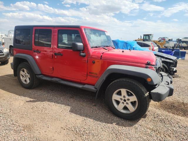  JEEP WRANGLER 2014 Red