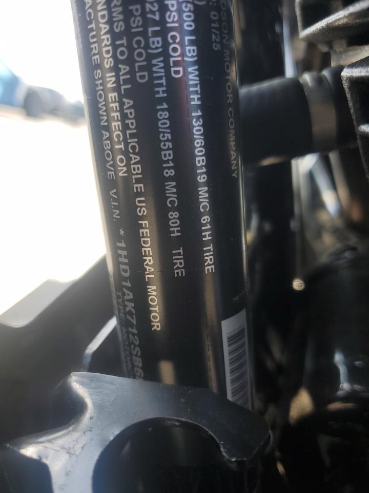 2025 Harley-Davidson Flhxu VIN: 1HD1AK712SB608717 Lot: 63504115