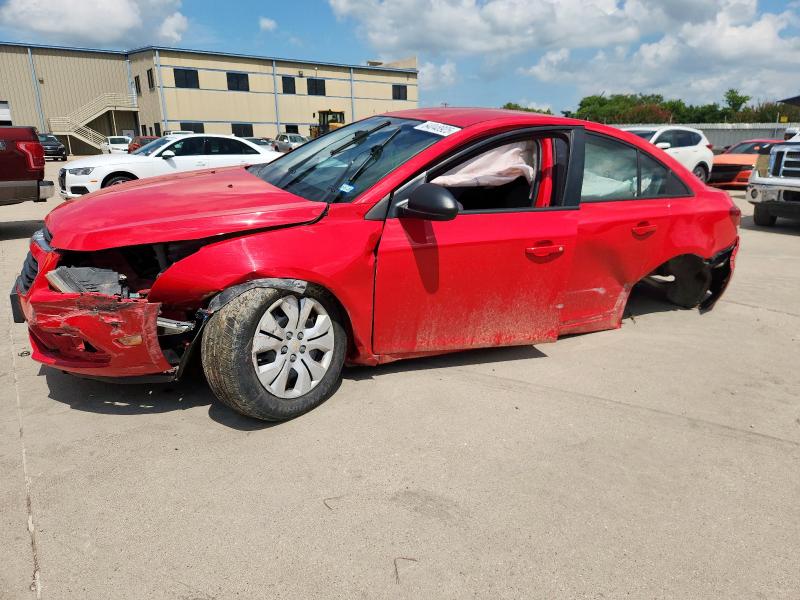  CHEVROLET CRUZE 2015 Red