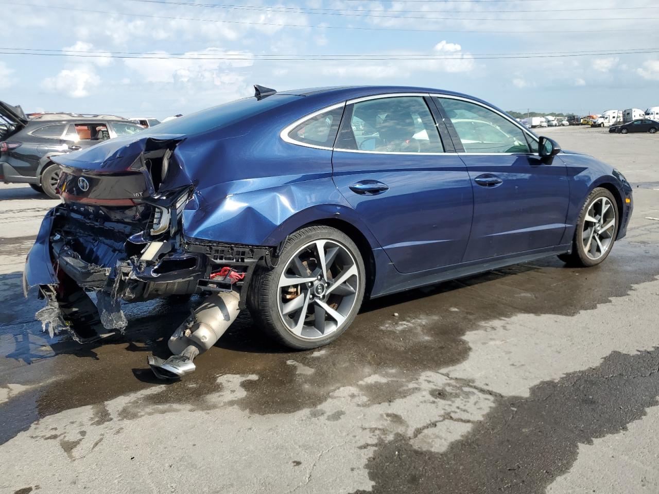 2021 Hyundai Sonata Sel Plus VIN: 5NPEJ4J29MH117594 Lot: 64609605
