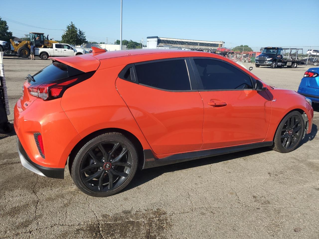 2019 Hyundai Veloster Turbo VIN: KMHTH6AB3KU020226 Lot: 62566775