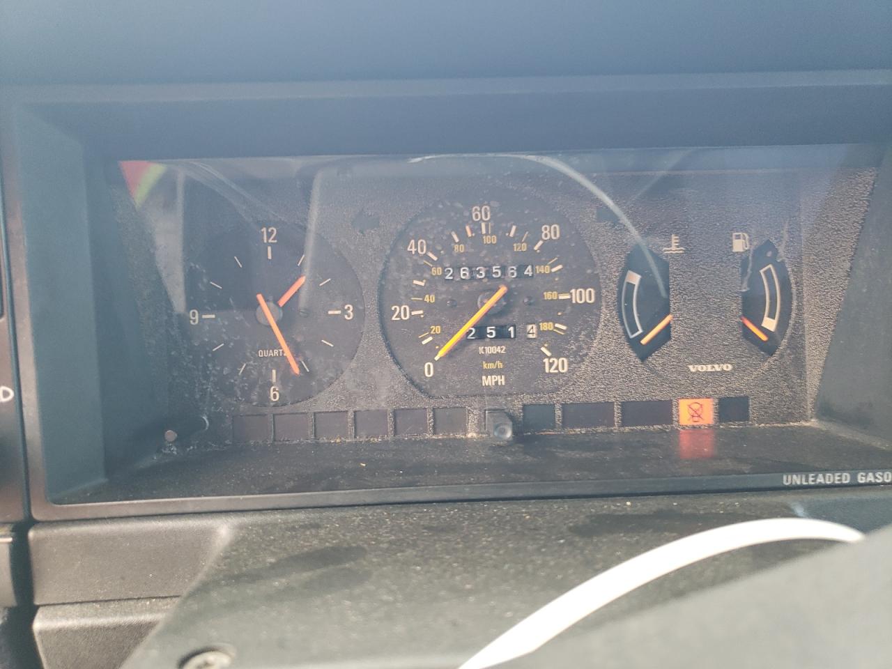 1989 Volvo 244 Dl VIN: YV1AX8848K1374918 Lot: 65735985