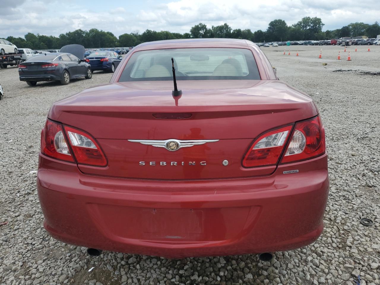 2008 Chrysler Sebring Limited VIN: 1C3LC65M48N552199 Lot: 64053815