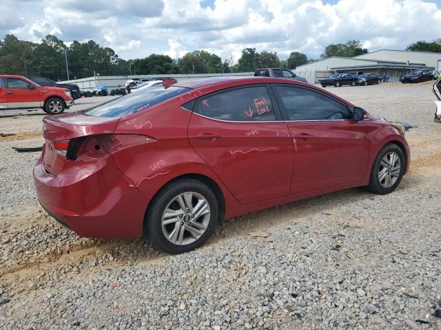 Sedans HYUNDAI ELANTRA 2016 Red