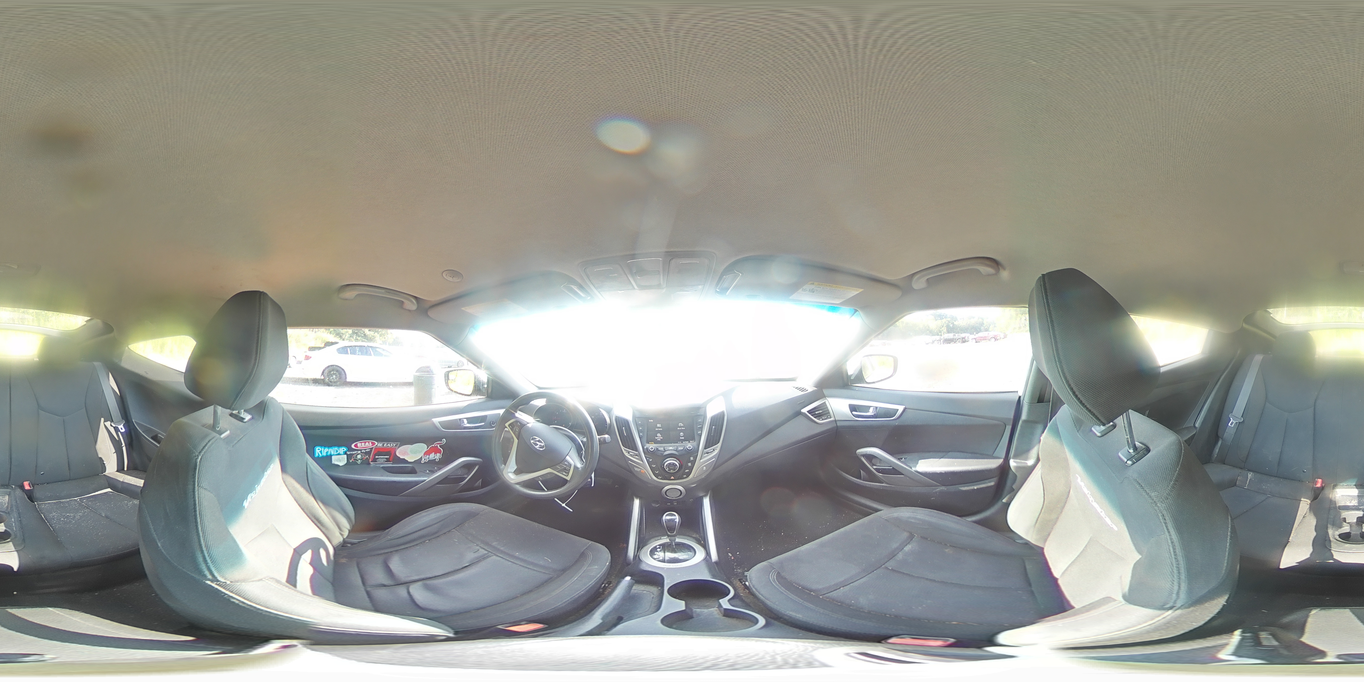 2016 Hyundai Veloster VIN: KMHTC6AD0GU280395 Lot: 65856755