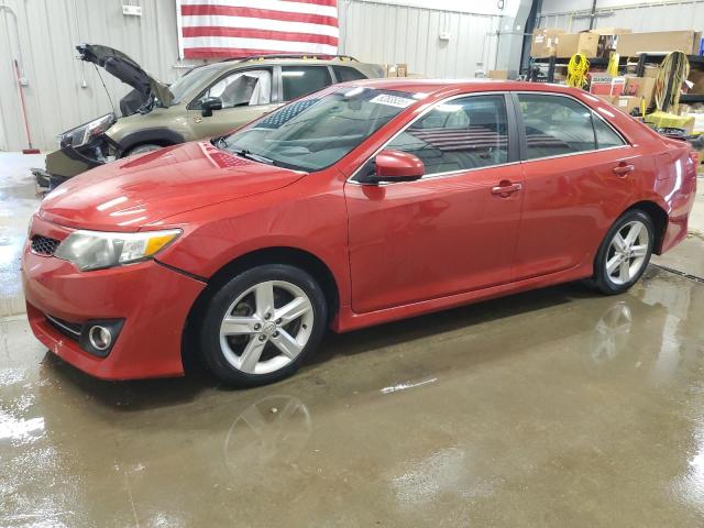  TOYOTA CAMRY 2013 Red