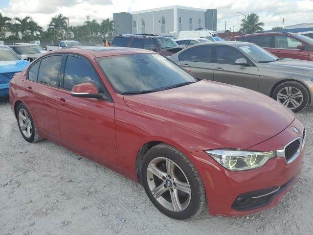 Sedans BMW 3 SERIES 2016 Red