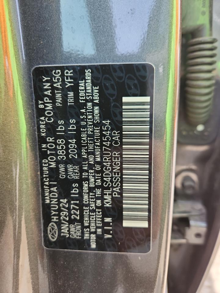 2024 Hyundai Elantra Sel VIN: KMHLS4DG4RU745454 Lot: 65267805
