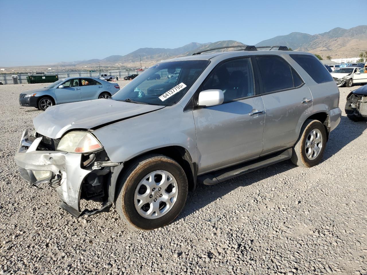 2002 Acura Mdx Touring VIN: 2HNYD18662H544369 Lot: 64137795