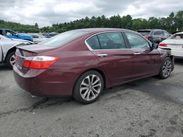 Sedans HONDA ACCORD 2014 Bordowy
