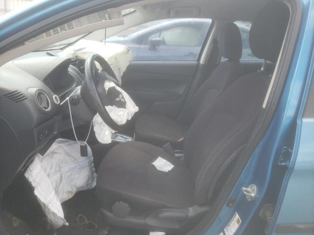  MITSUBISHI MIRAGE 2014 Синій