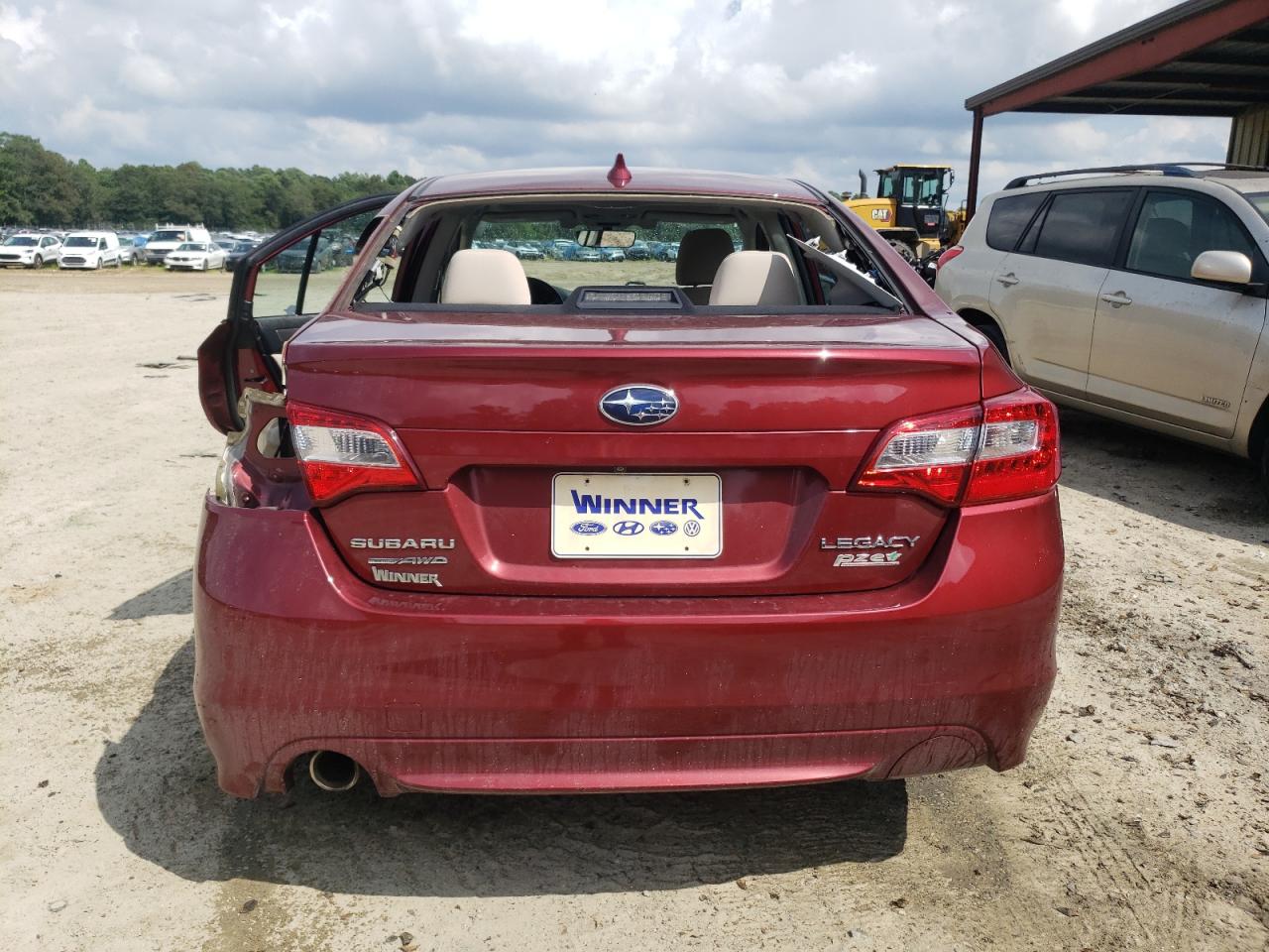 2017 Subaru Legacy 2.5I Premium VIN: 4S3BNAH60H3017688 Lot: 63758075
