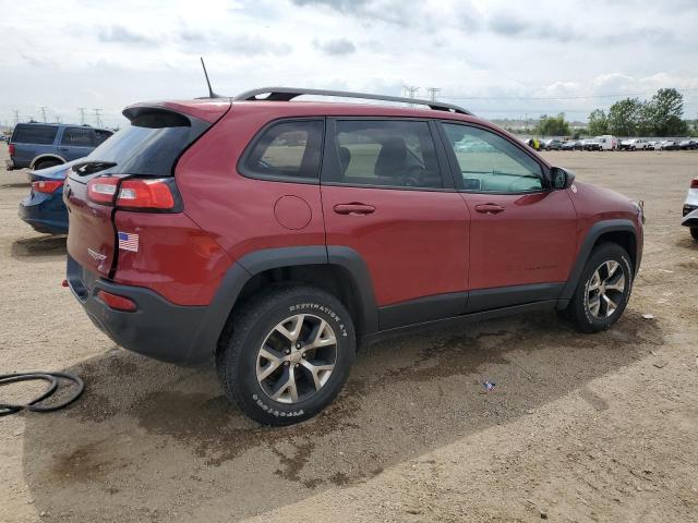  JEEP CHEROKEE 2017 Красный