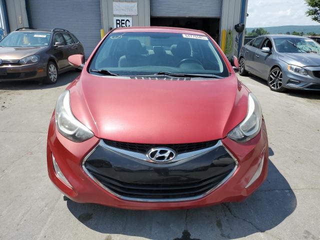 Coupet HYUNDAI ELANTRA 2014 Czerwony