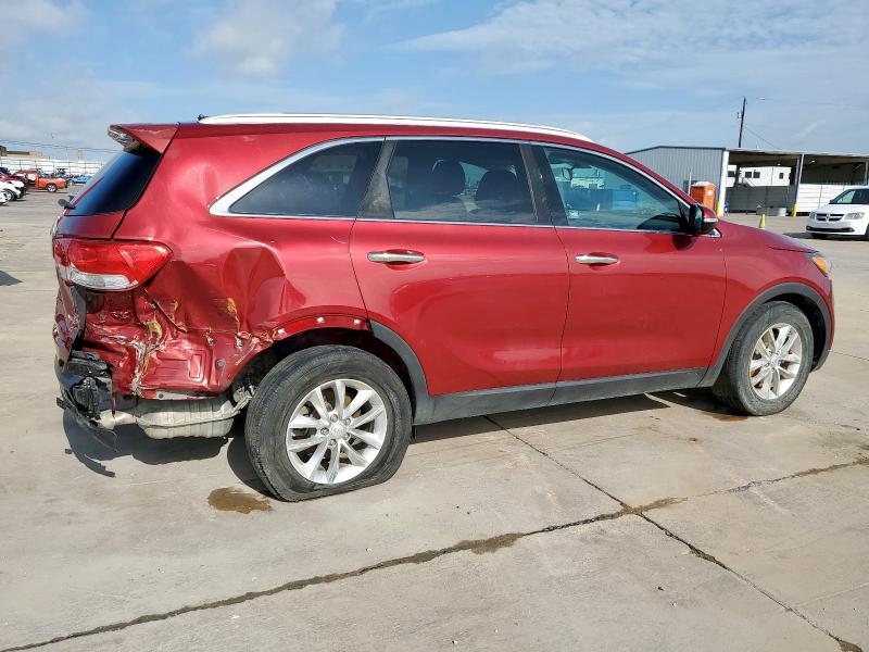  KIA SORENTO 2016 Czerwony