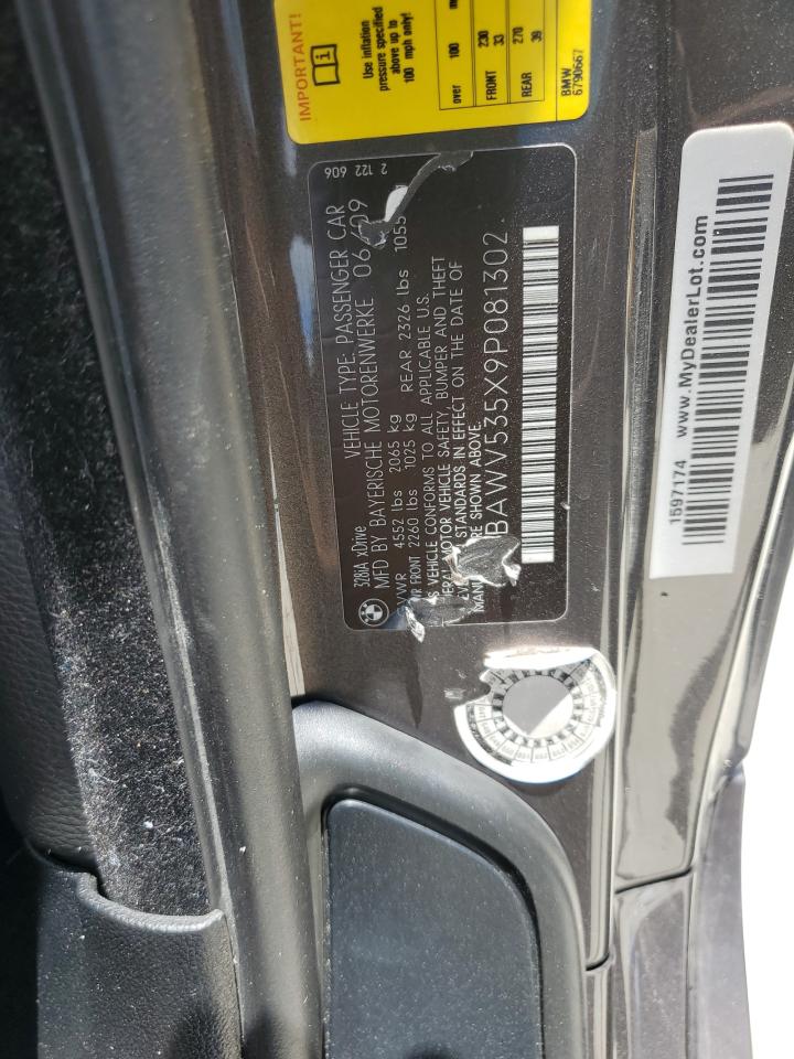 2009 BMW 328 Xi Sulev VIN: WBAWV535X9P081302 Lot: 66073395