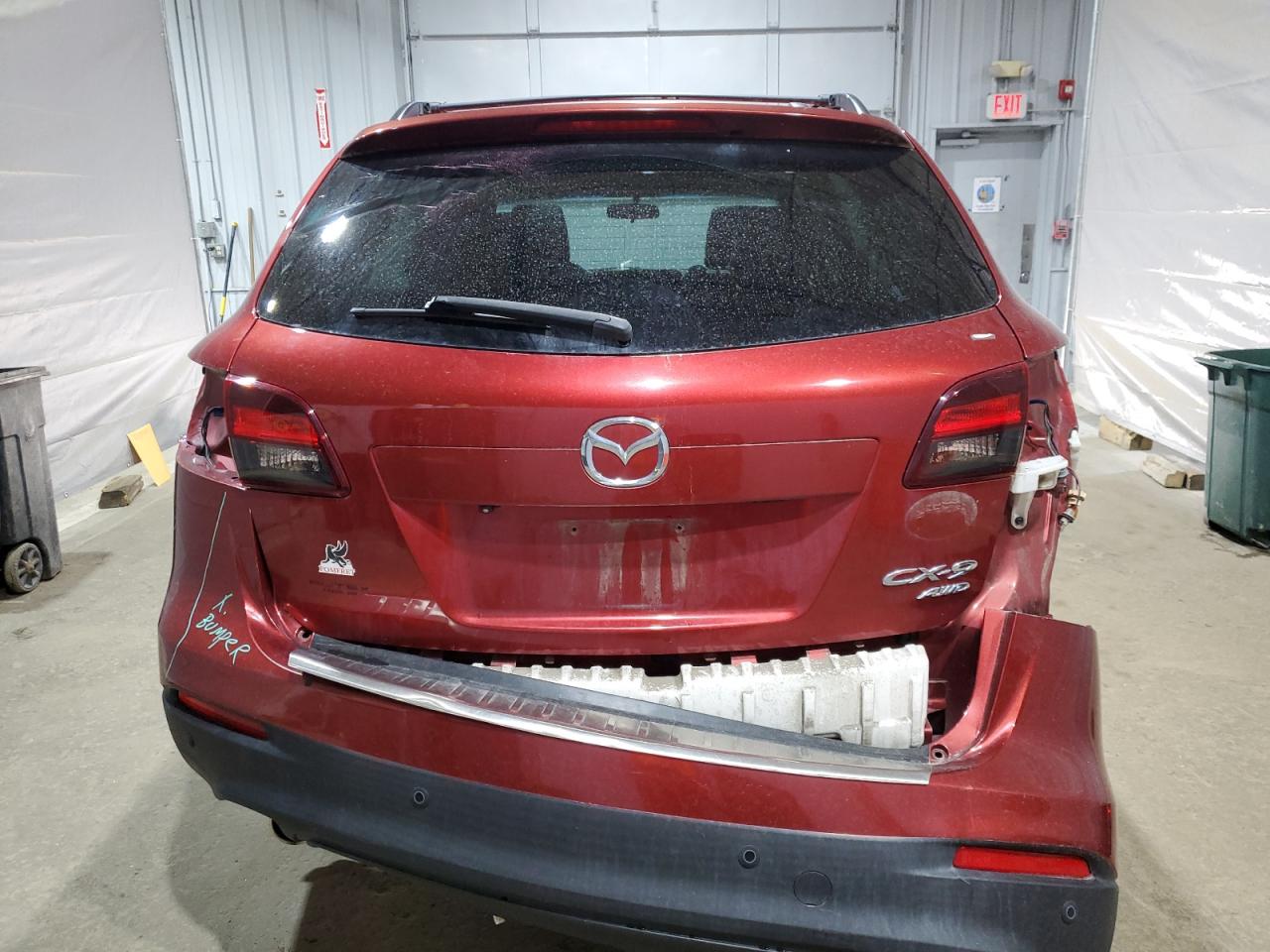 2015 Mazda Cx-9 Touring VIN: JM3TB3CV1F0450790 Lot: 64759535