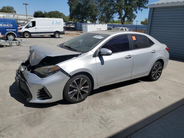  TOYOTA COROLLA 2017 Silver