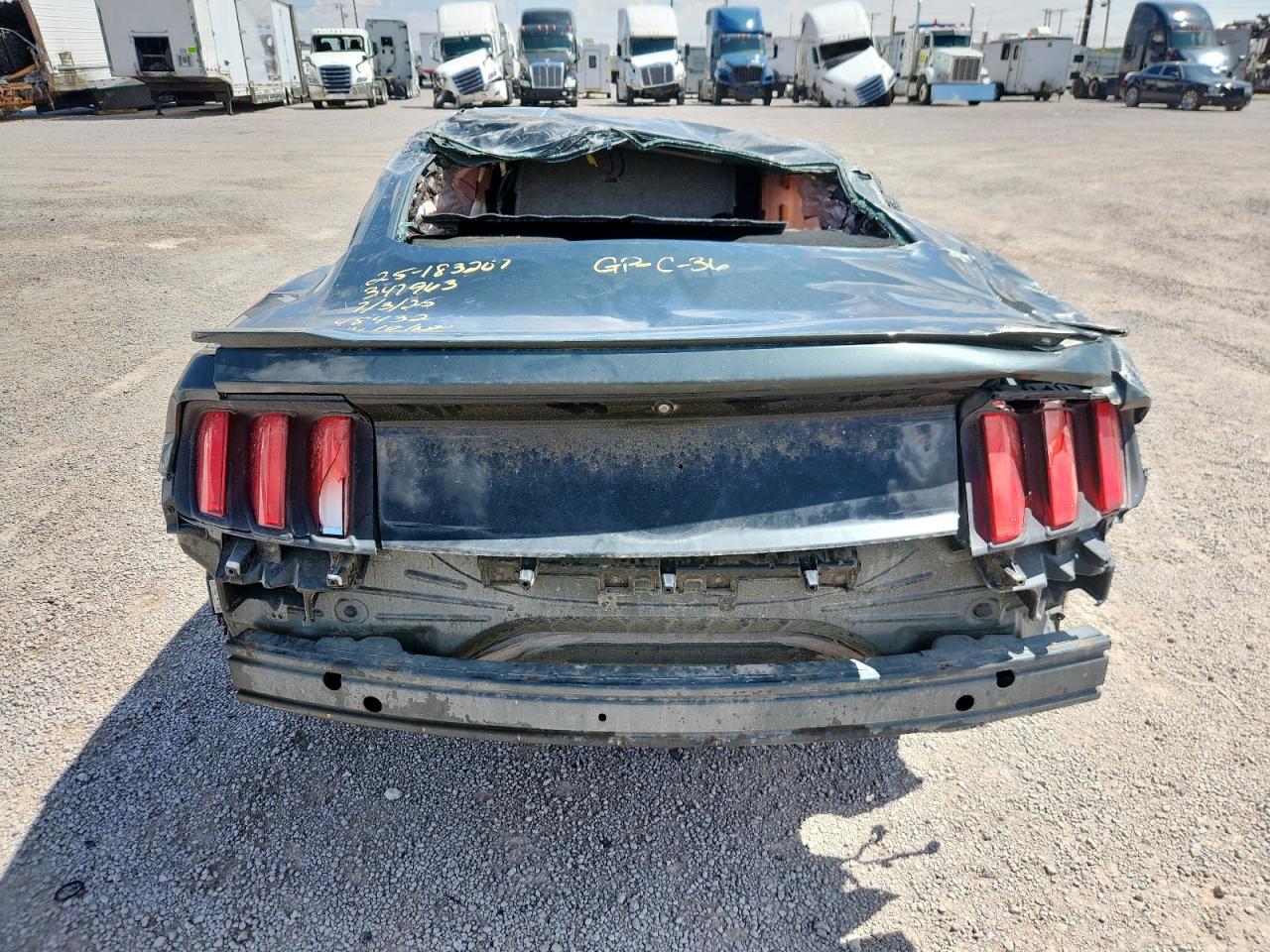 2015 Ford Mustang Gt VIN: 1FA6P8CF2F5395787 Lot: 64100315