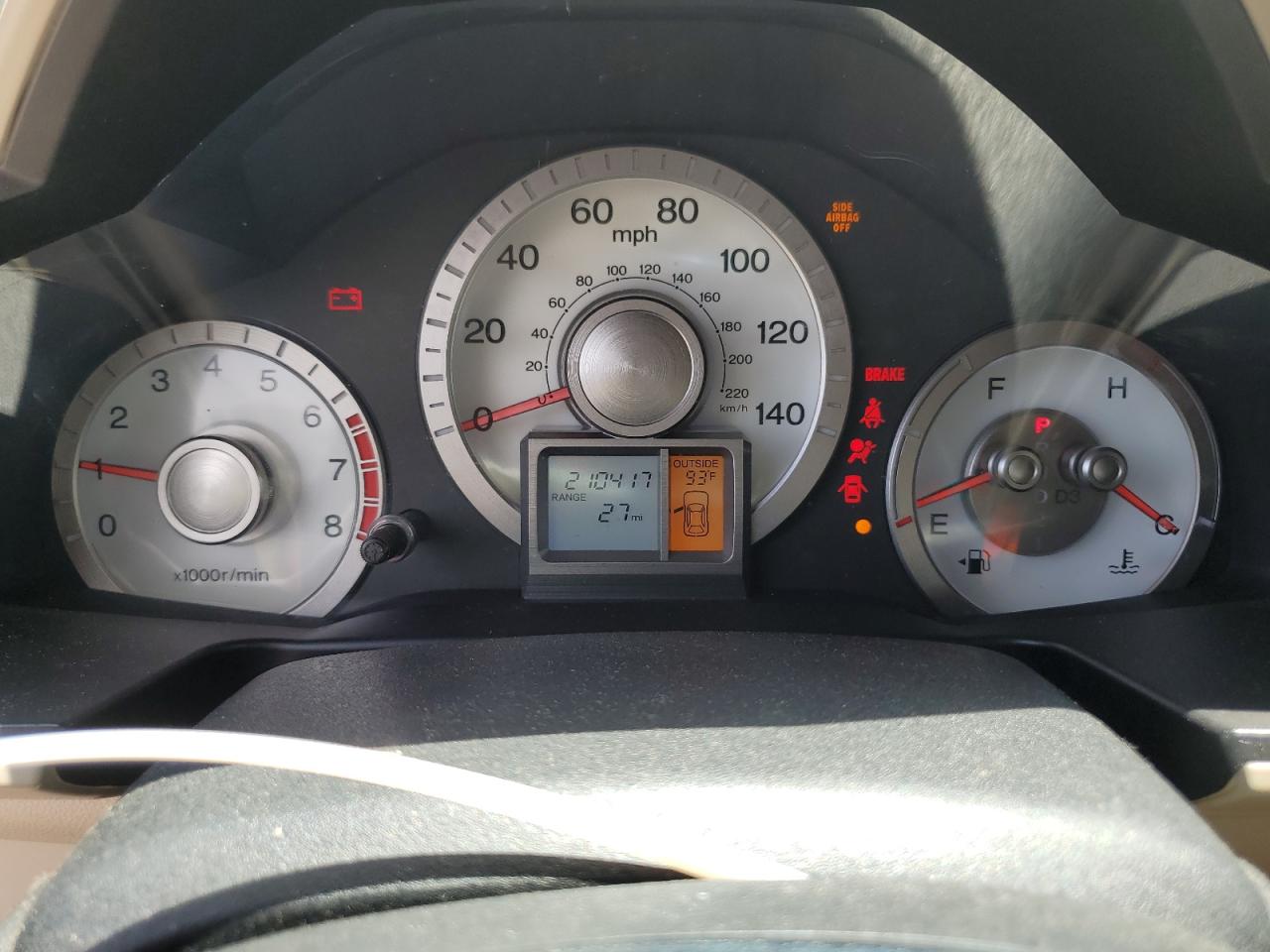 2009 Honda Pilot Exl VIN: 5FNYF38649B006376 Lot: 65509745