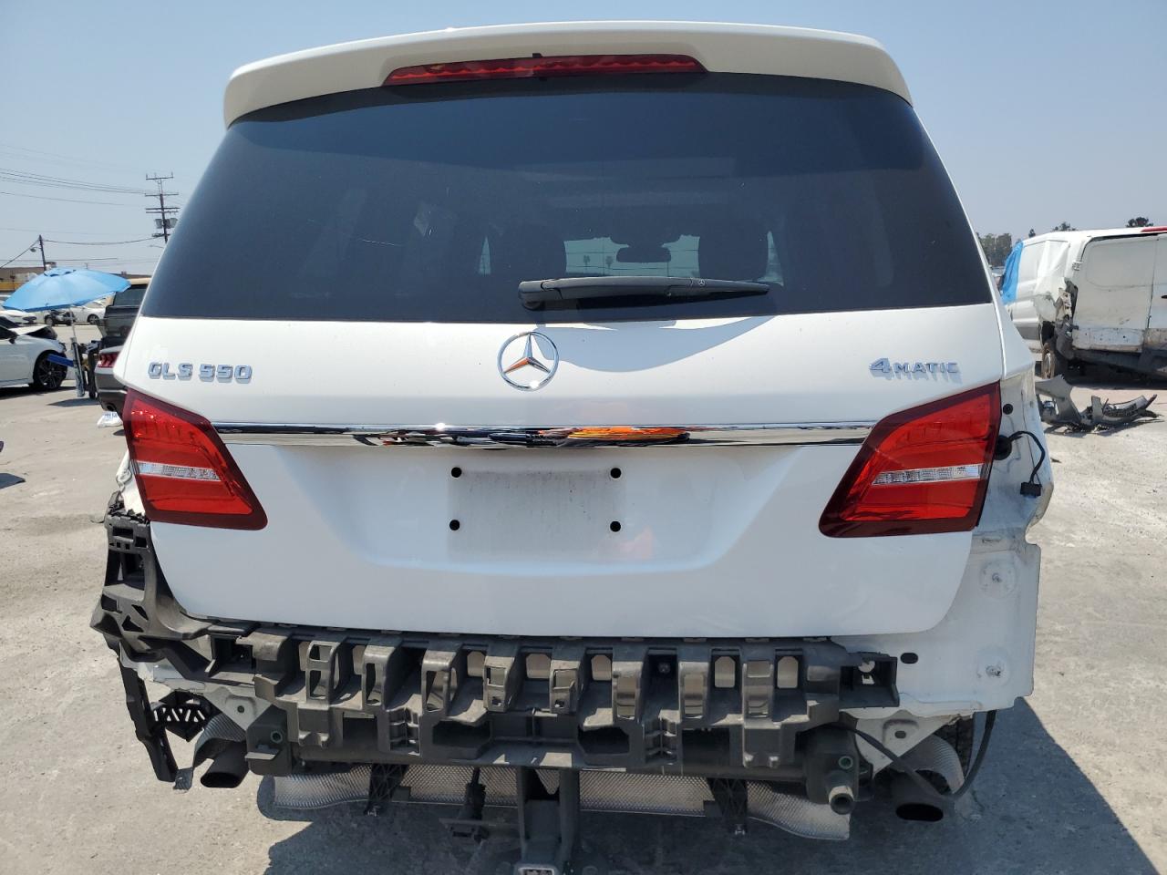 2018 Mercedes-Benz Gls 550 4Matic VIN: 4JGDF7DE3JB061844 Lot: 64852595
