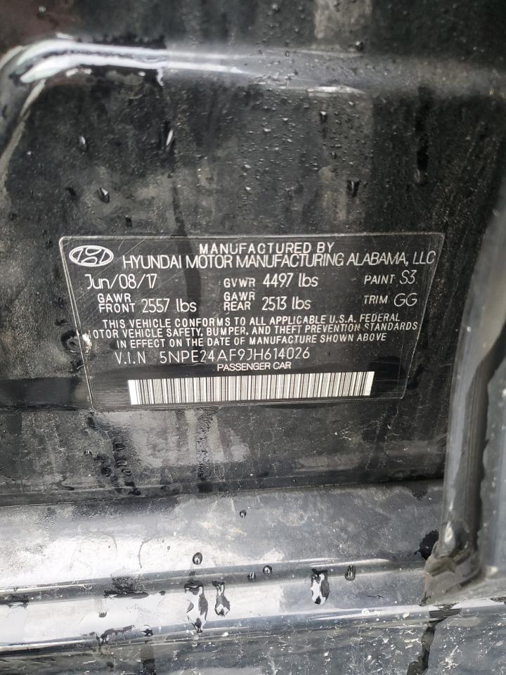 2018 Hyundai Sonata Se VIN: 5NPE24AF9JH614026 Lot: 64631805