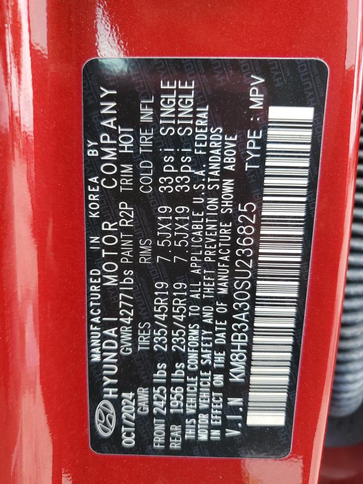 2025 Hyundai Kona N Line S VIN: KM8HB3A30SU236825 Lot: 63753895