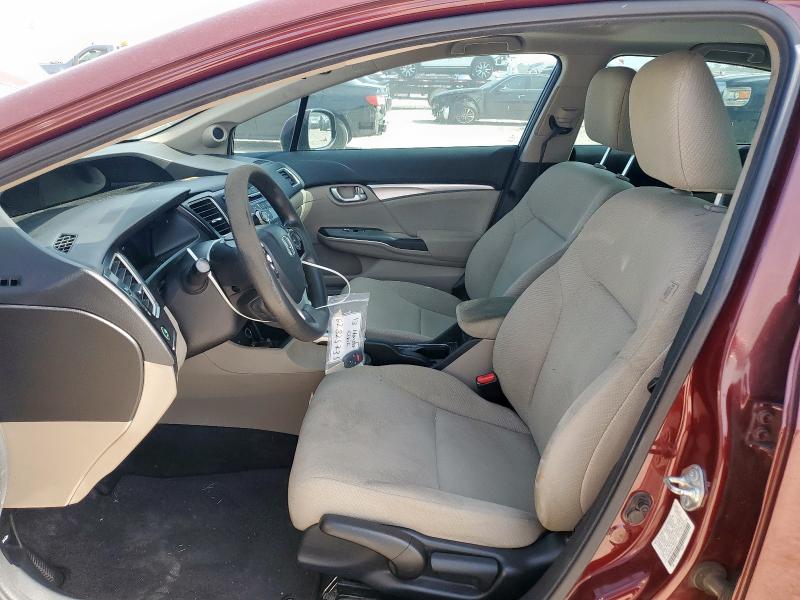  HONDA CIVIC 2013 Maroon