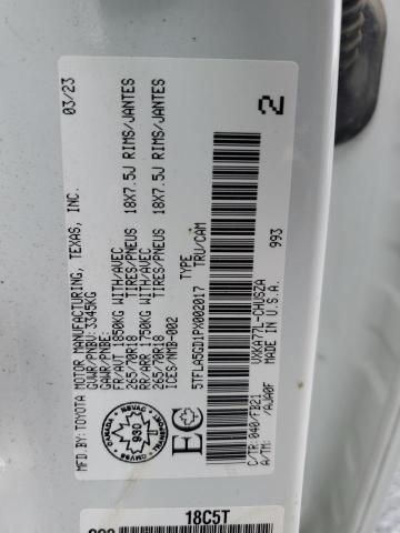 2023 TOYOTA TUNDRA DOUBLE CAB SR  
