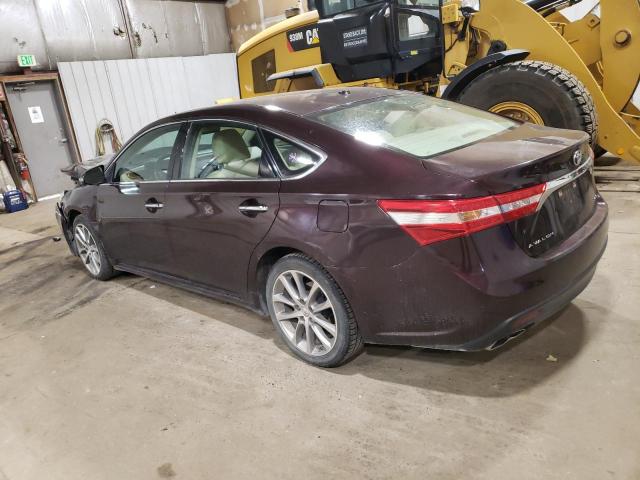  TOYOTA AVALON 2015 Maroon