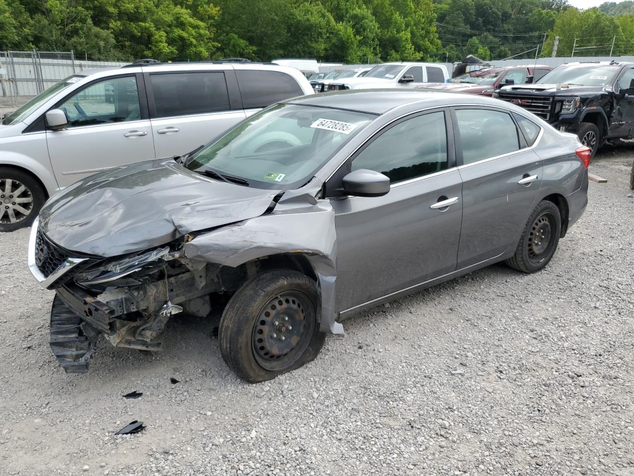 2016 Nissan Sentra S VIN: 3N1AB7AP6GY224993 Lot: 64728285