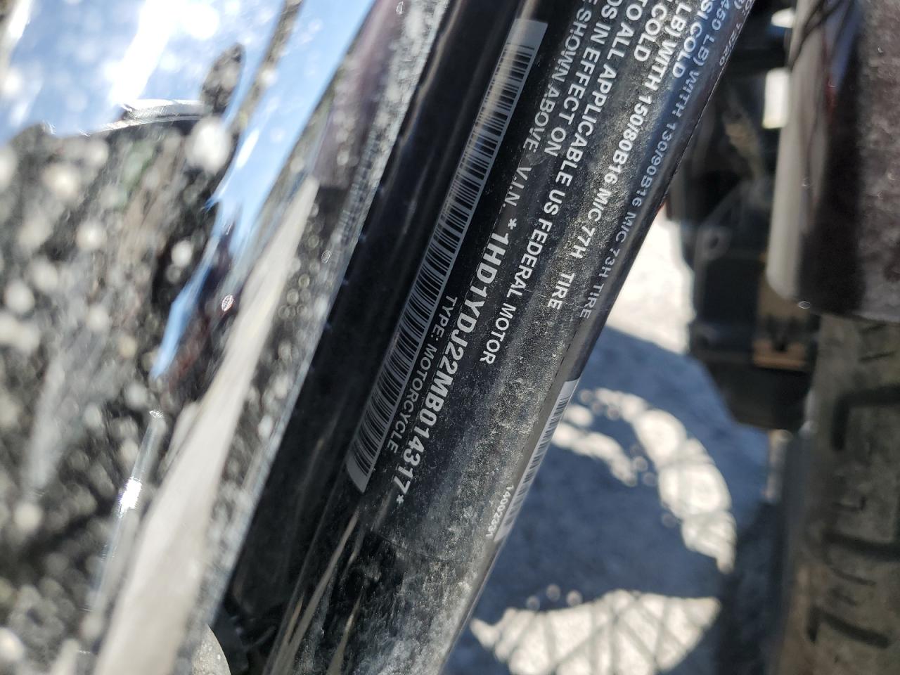 2021 Harley-Davidson Flsl VIN: 1HD1YDJ22MB014317 Lot: 65655835