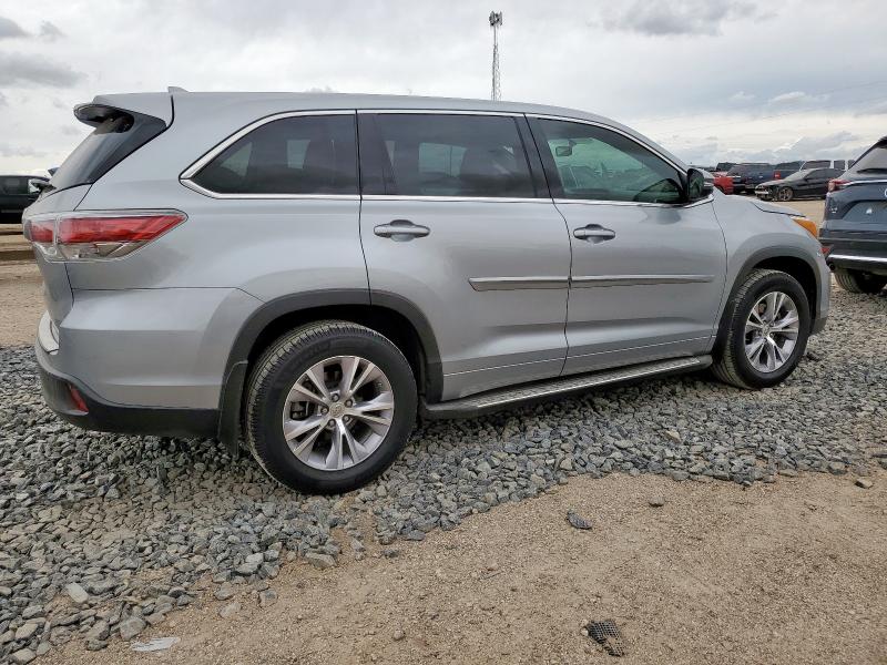 Parquets TOYOTA HIGHLANDER 2015 Srebrny