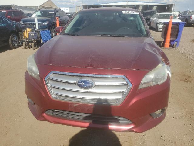  SUBARU LEGACY 2017 Czerwony