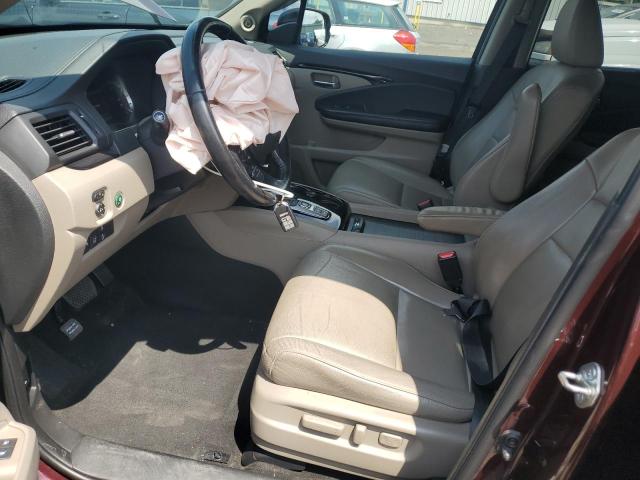  HONDA PILOT 2016 Bordowy