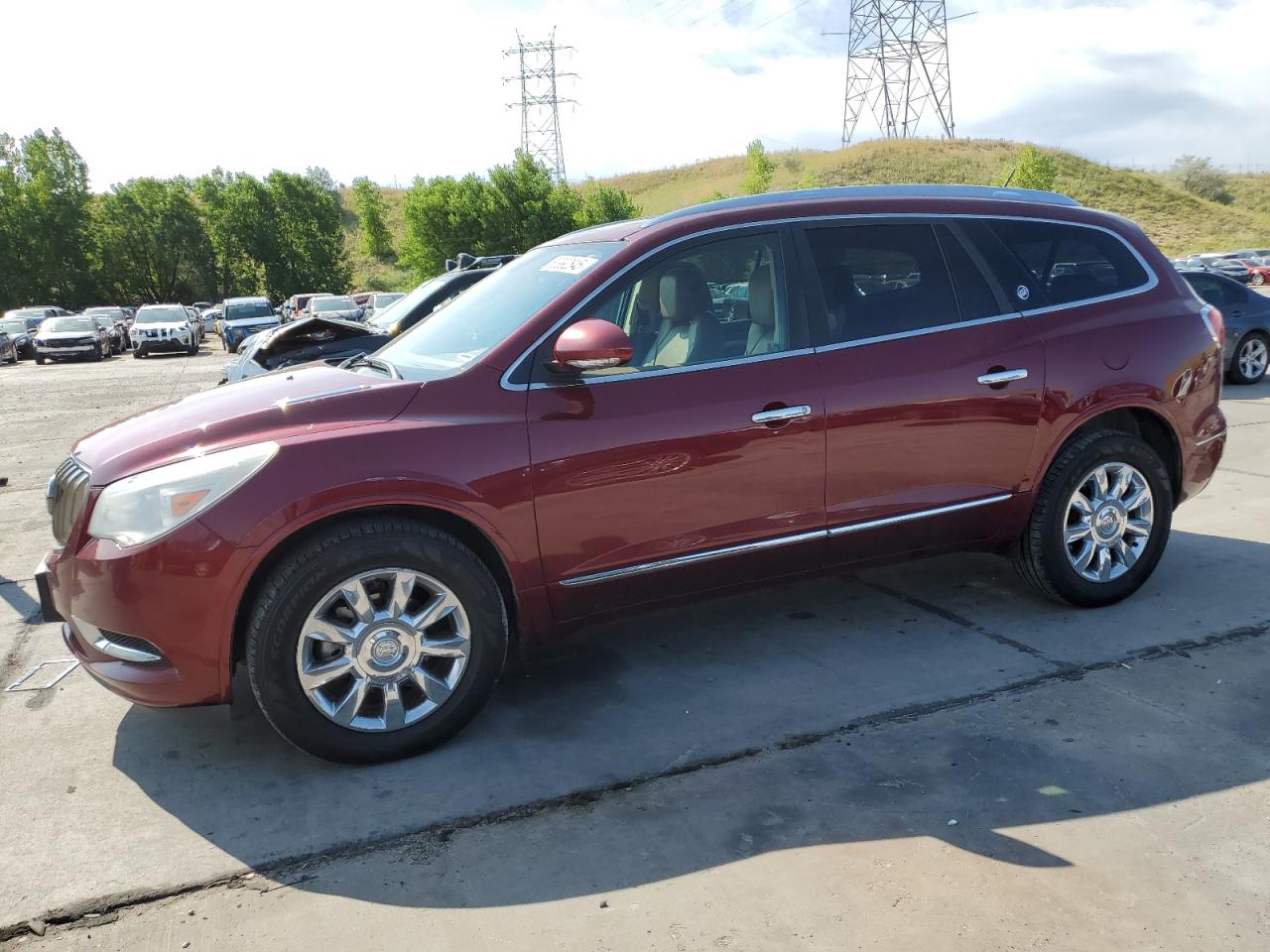 2015 Buick Enclave VIN: 5GAKVCKDXFJ363907 Lot: 63992845