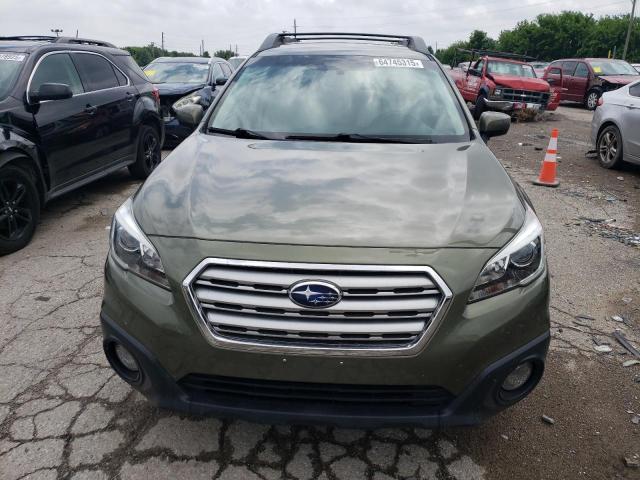  SUBARU OUTBACK 2016 Зеленый