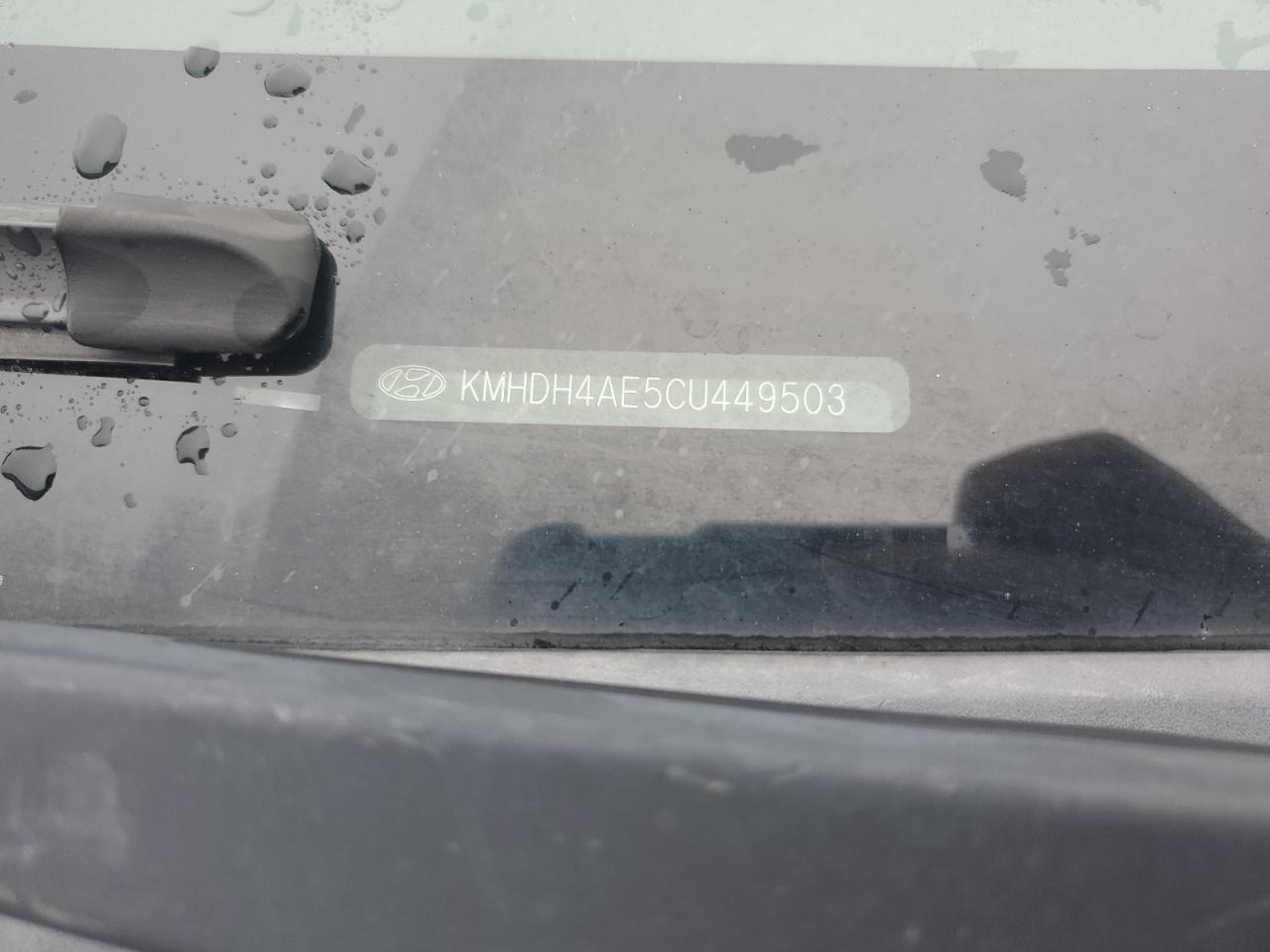 2012 Hyundai Elantra Gls VIN: KMHDH4AE5CU449503 Lot: 63844845