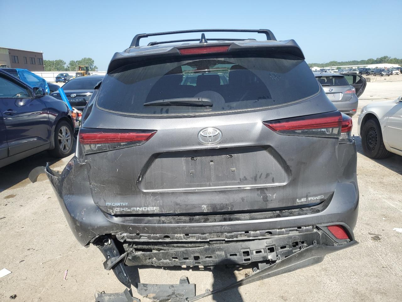 2022 Toyota Highlander L VIN: 5TDBZRBH3NS562145 Lot: 63626085