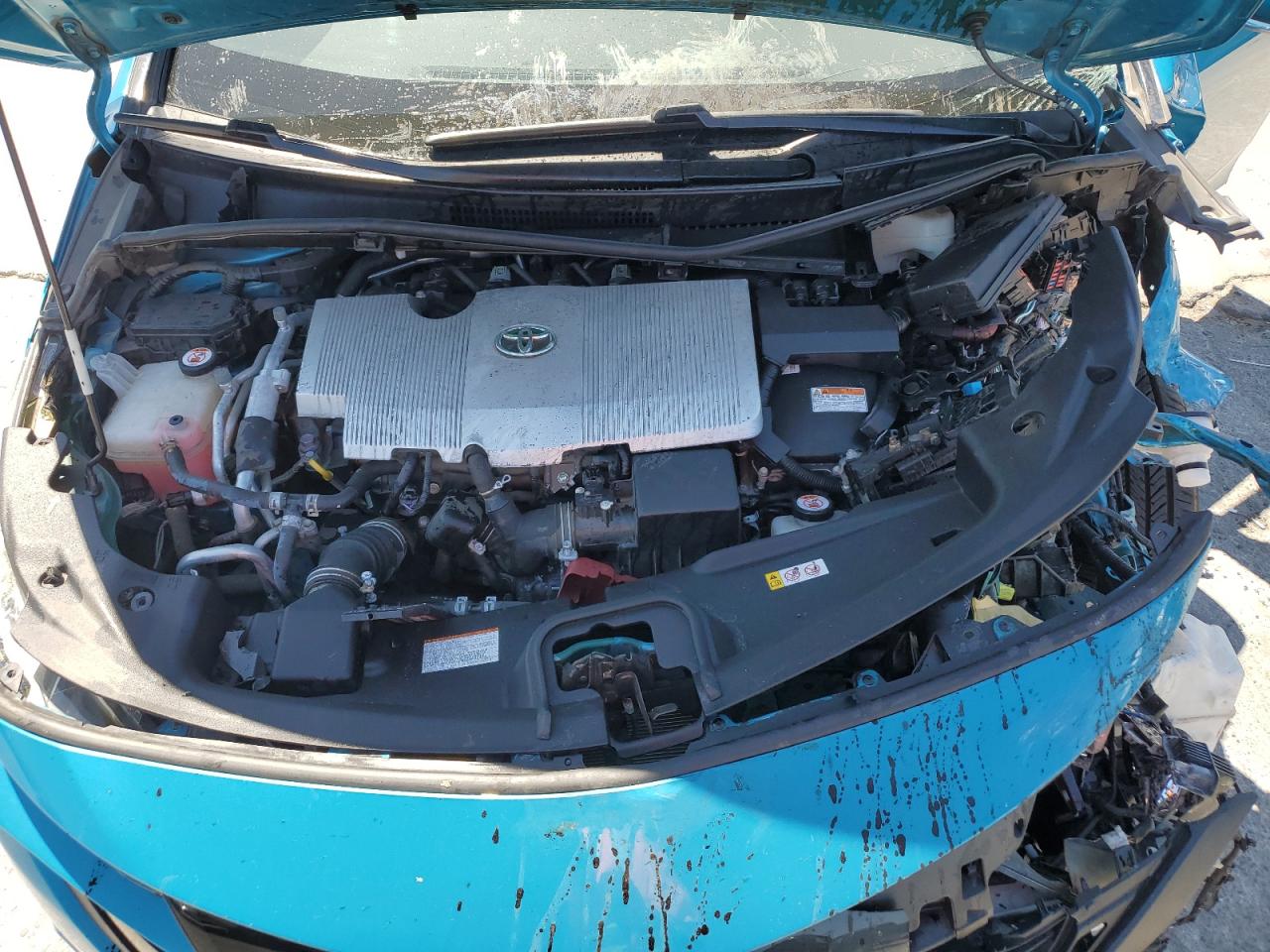 2020 Toyota Prius Prime Le VIN: JTDKARFP1L3138339 Lot: 63801255