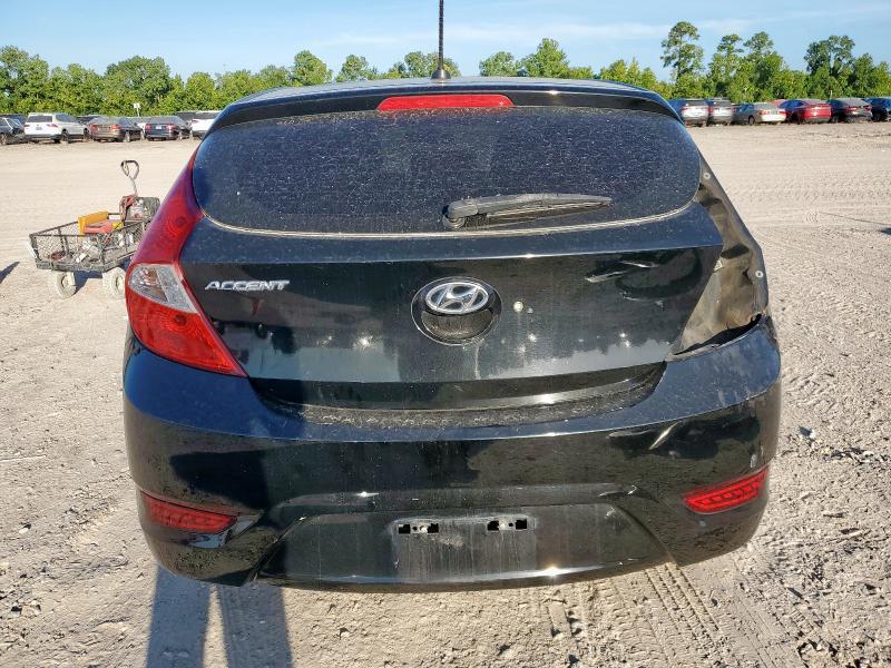 Hatchbacks HYUNDAI ACCENT 2016 Czarny