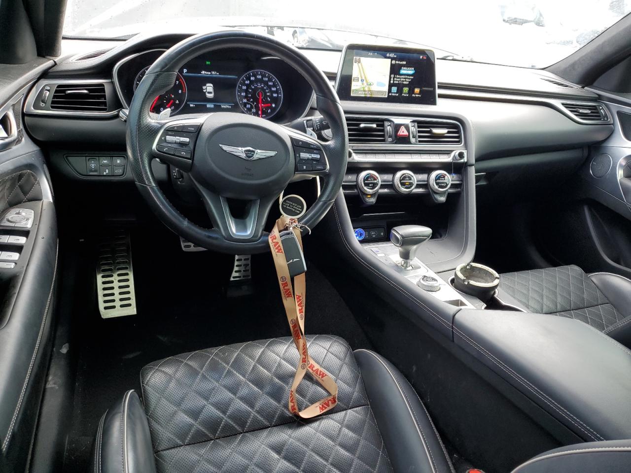 2019 Genesis G70 Prestige VIN: KMTG44LA1KU022679 Lot: 62816835